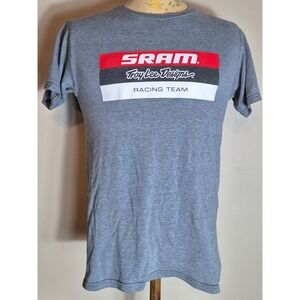 Troy Lee Designs SRAM Racing Team Men's T-Shirt Small Gray